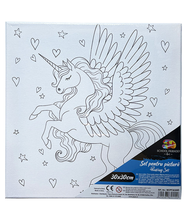 PANZA PREDESENATA PE SASIU 30*30CM UNICORN SF ART PIGNA PANZA PREDESENATA PE SASIU 30*30CM UNICORN SF ART PIGNA